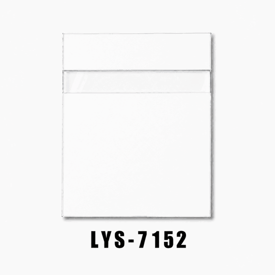 Acrylique de gravure inversée blanc clair pour écrans