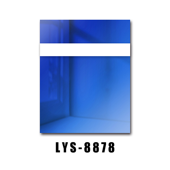 Feuille de plastique ABS bleu résistant aux hautes températures