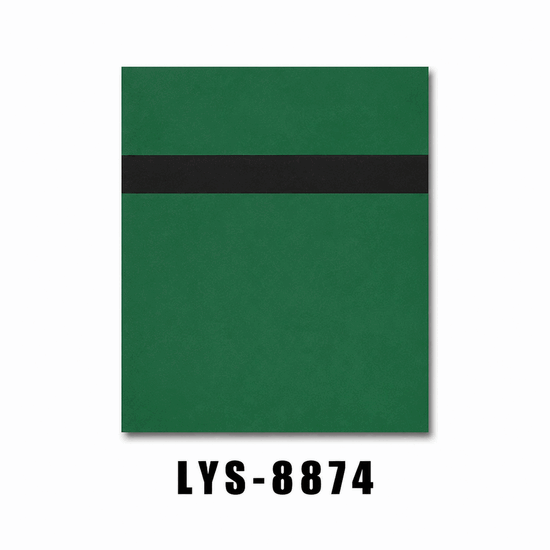 Stock de gravure en plastique vert noir mat
