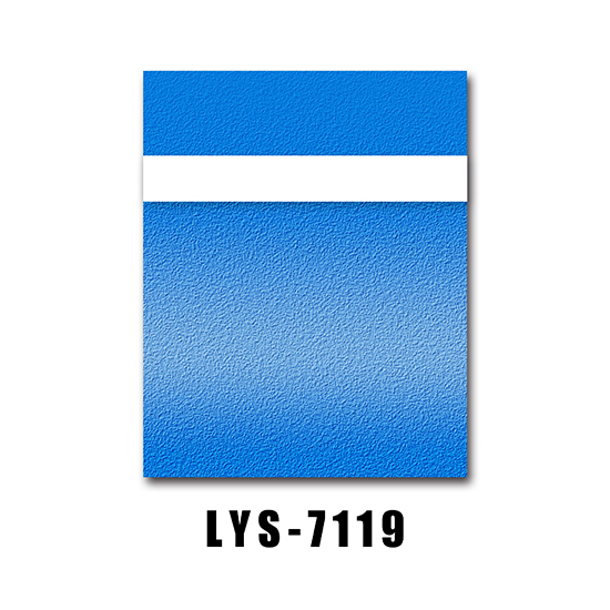 Feuille de plastique thermoformée ABS colorée texturée